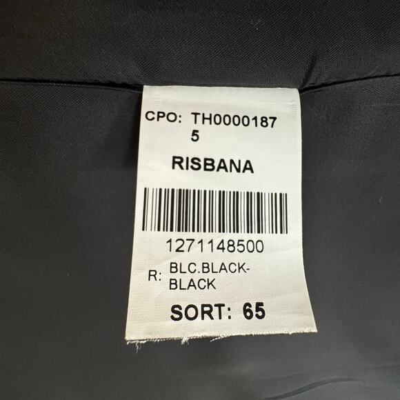 Theory NEW Womens Risbana Good Wool Stretch A-Line Dress Size 12 Black Office - Picture 15 of 16